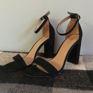 Black Merona heels